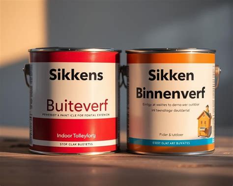 Infographic: Kernverschillen Sikkens vs Sigma (formaat: perken van binnen- en buitenverf, droogtijden, vloeiing, krasbestendigheid)