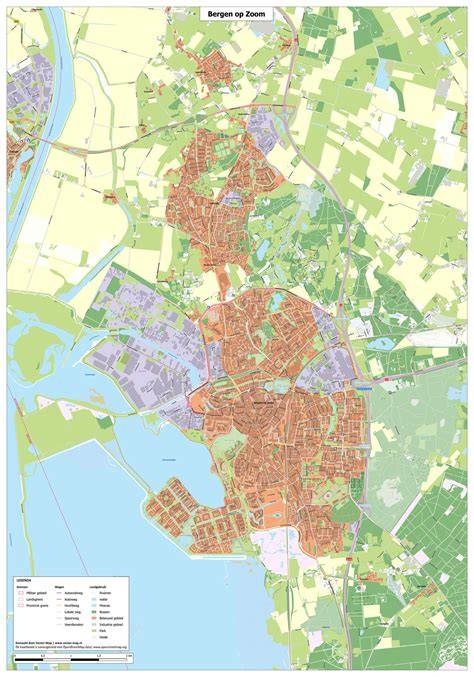 Kaart: Showrooms en winkels in Bergen op Zoom