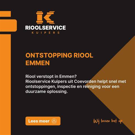Diagram: stappen bij professionele rioolinspectie en ontstopping