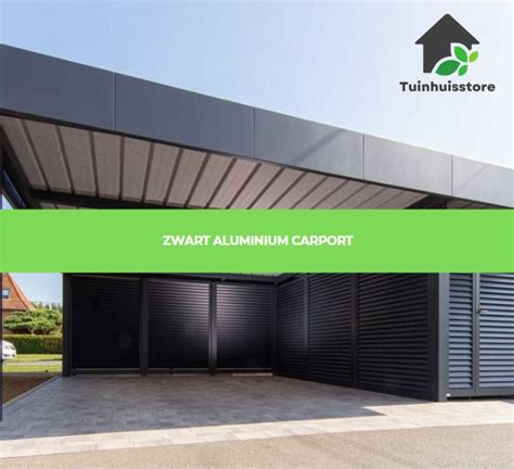 Vergelijkingstabel van materialen voor carports: aluminium versus hout.