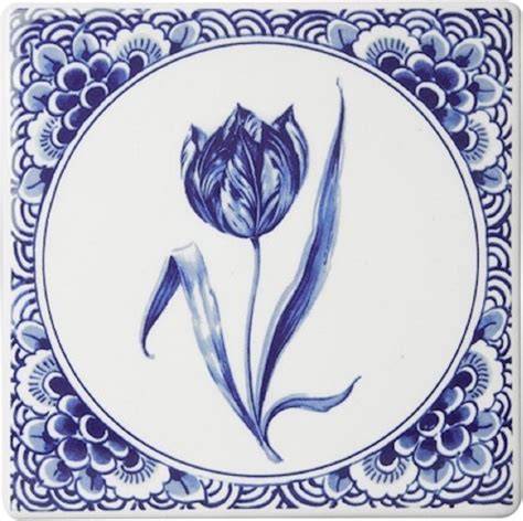 Afbeelding: Delfts blauw en witjes