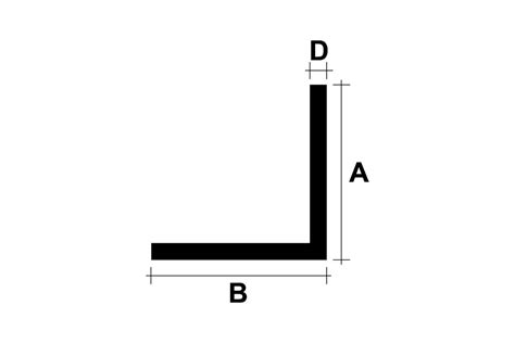 Voorbeeld van verschillende kunststof hoekprofielen met diverse afmetingen.