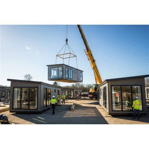 Diagram: Processen bij bouwen met prefab