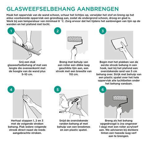 Infographic: Verwerkingsstappen van progold glasvlies glad