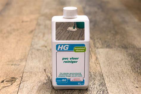 Infographic: Stappenplan voor PVC-vloer reinigen met HG reiniger