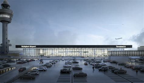Nieuwe Terminal Zuid - overzicht van toekomstige lay-out en lichtinval
