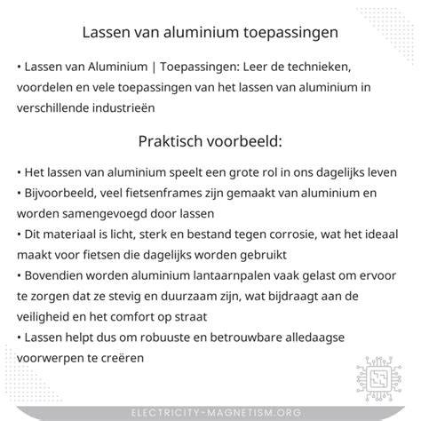 Infographic: Voordelen en toepassingen van aluminium U-profielen