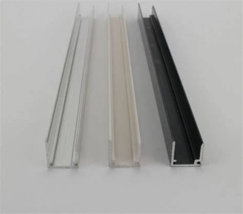 Glasbescherming met U-profiel