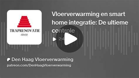 Smart home integratie met vloerverwarming - visualisatie