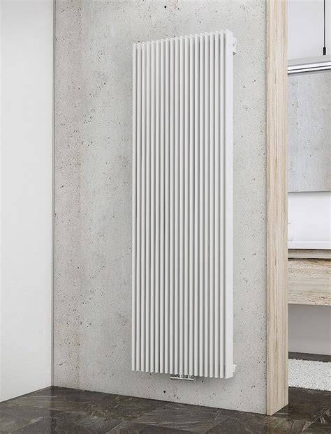 Verticale lamellen radiator als blikvanger
