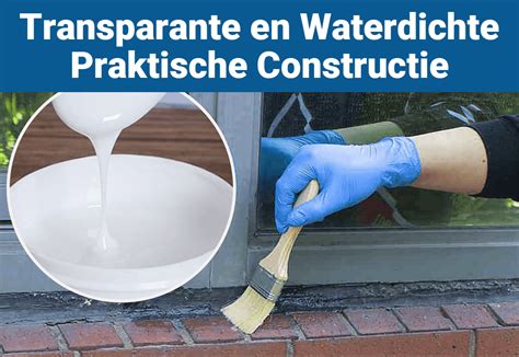 Schema van de opbouw van een transparante coating op een tegelvloer.