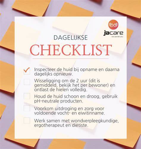 Checklist preventie na bestrijding