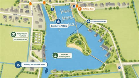 Illustratieve overzichtskaart van Harderwijk en omgeving met Bronkhorst Wonen locatie