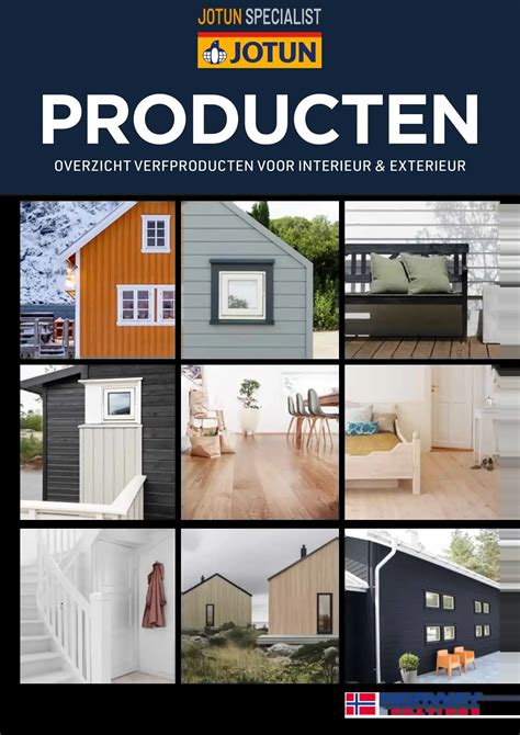 Overzicht producten: impregneringsmiddelen