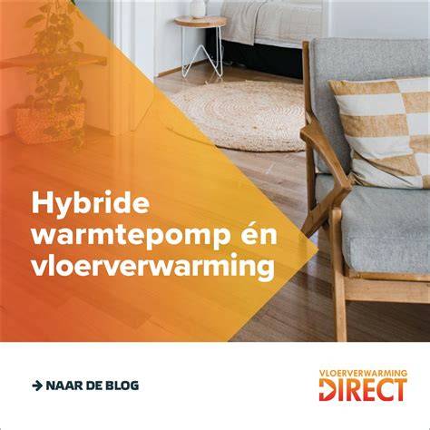 Infographic over vloerverwarmingssystemen en opbouwhoogte
