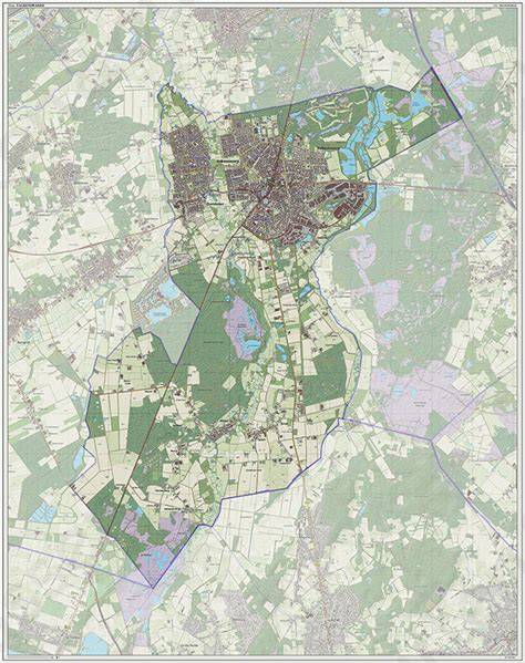 Kaart van Valkenswaard met betrokken gevelrenovatiebedrijven