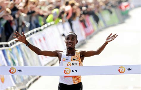 Foto van een marathonloper, symbool voor de marathon die Heleen Mees wilde rennen.