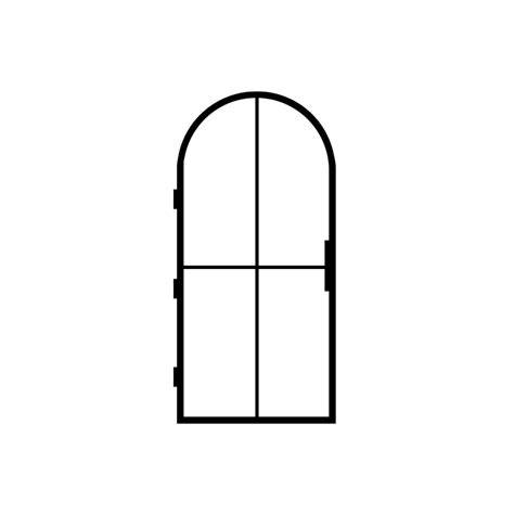 detailafwerking van ronde toogdeuren