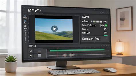 CapCut-caput: audio-aanpassingen en effecten
