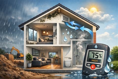 Infographic: Slaapkamerklimaat - optimale temperatuur, luchtvochtigheid en ventilatie