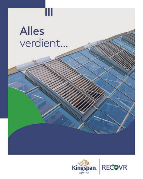Overzicht glasconstructies en rookluiken van Kingspan Light + Air
