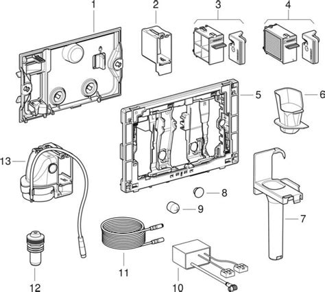 Geberit DuoFresh-installatie-schematische-weergave