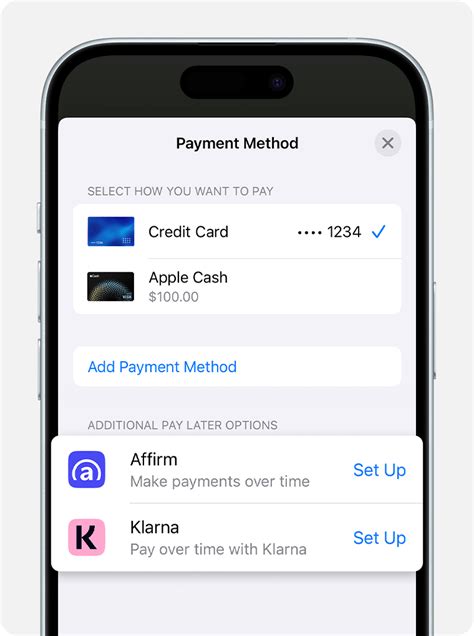 Voorbeeld van een online winkelpagina met de Apple Pay-knop als betaaloptie.