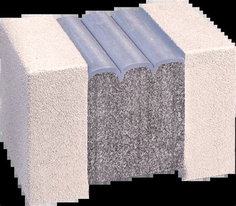 Detailfoto voegprofiel en oppervlaktestructuur