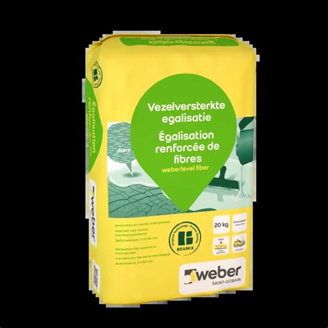 Vezelversterkte egaline voor houten vloeren