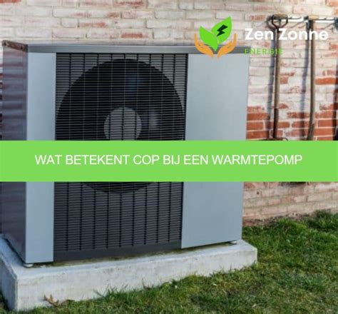 Tabel die de COP-waarden van een warmtepomp vergelijkt bij verschillende afgiftetemperaturen (bijvoorbeeld 35°C voor vloerverwarming versus 55°C voor radiatoren).