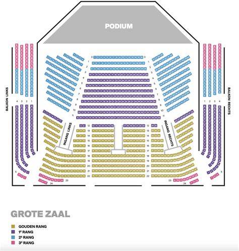 Plattegrond bouwplaats Stadsschouwburg