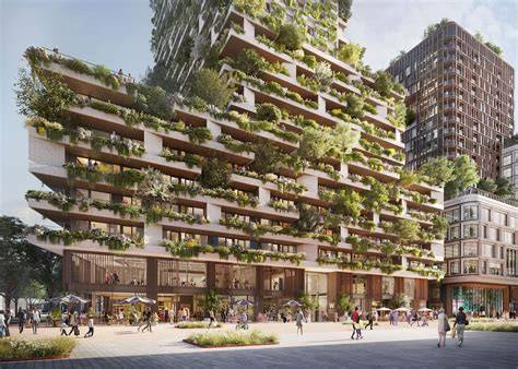 Wonderwoods groenbeton project infographic
