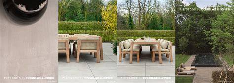 Voorbeeldkaart met de vijf 90x90 cm Piet Boon Outdoor tegels