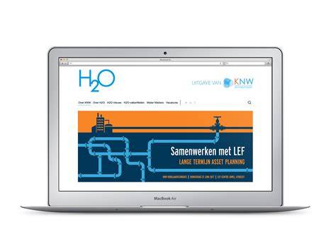 Illustratie van waternetwerk met hoofdkranen en leads