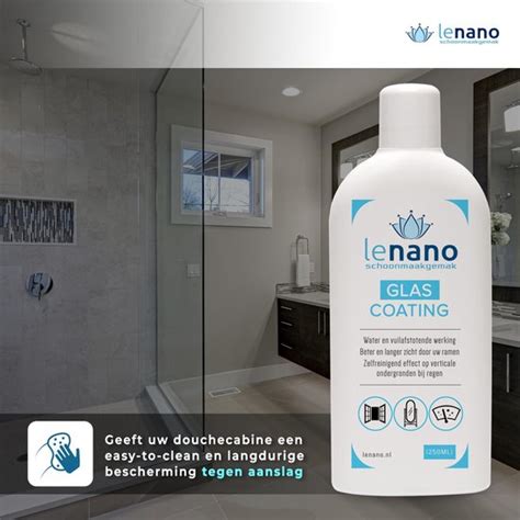 8mm veiligheidsglas met NANO coating voor minder kalkaanslag