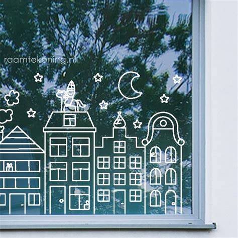 Pinterest-inspiratie voor raamtekeningen