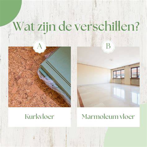 Infographic: Samenstelling Marmoleum (lijnzaadolie, kurk, hars, jute)