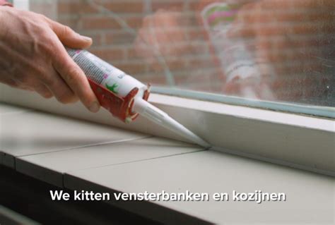 Schema dat het principe van kierdichting in moderne kozijnen uitlegt.