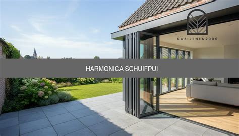 Infographic: Hoe werkt een harmonica schuifpui en waar plaats je hem het best?