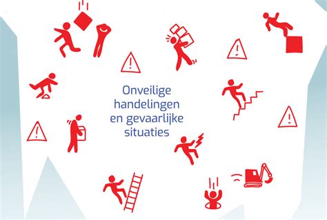 Infographic met symbolen voor gevaarlijke situaties: gaslek en koolmonoxide