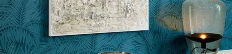 Nautisch behang met groen en blauw