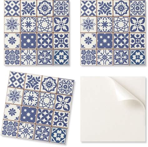 Decoratieve voorbeelden: tegelpatronen en kleuren variaties