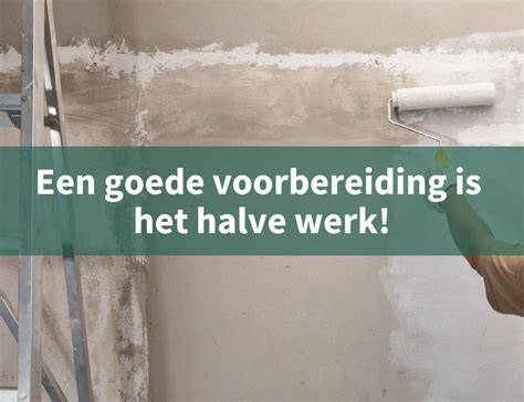 Voorbereiding en grondverf grafiek