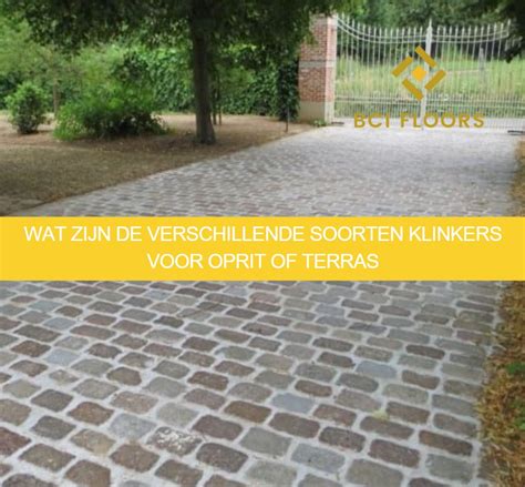 Voorbeelden van parkeerterreinen bestraat met verschillende soorten klinkers