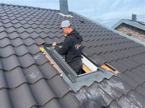 Schema: stappenplan voor installatie dakraam