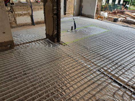 Alufoam reflectiefolie onder vloerverwarming