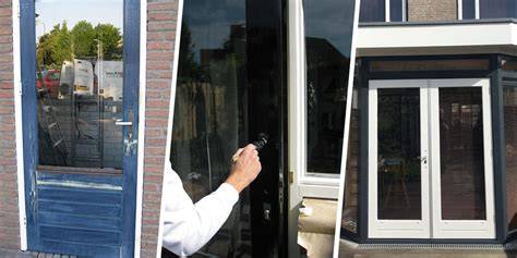 Diagram: Onderhoudsschema per type deur (binnendeur, buitendeur, houten vs staal)