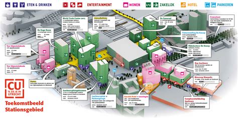 Infographic: Voorgestelde plattegrond van Hofpassage en Stationsplein