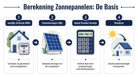 Infographic: hulpmiddelen voor berekenen benodigde wattage per m²