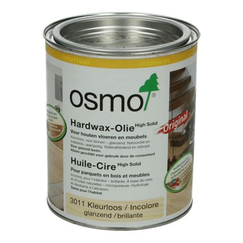 Opbouw van lagen bij Osmo Hardwax-Olie